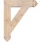 Ekena Millwork Traditional Arts & Crafts Smooth Bracket, Douglas Fir, 3 1/2"W x 18"D x 22"H BKT04X18X22TRA03SDF - alternate 2